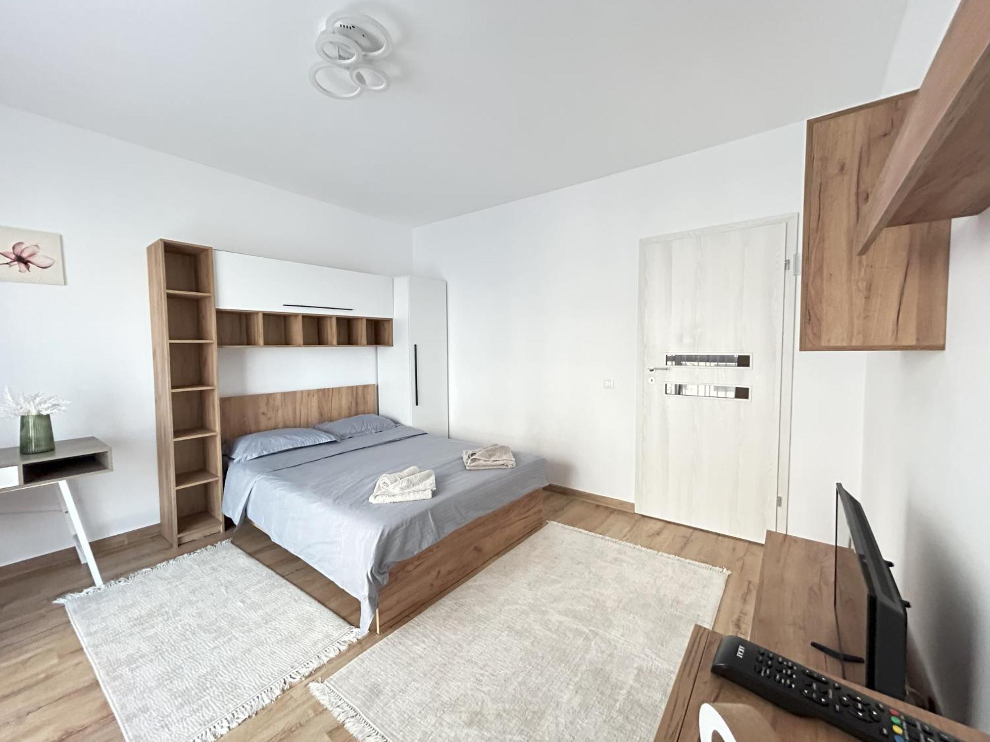 Appartamento Urban Retreat With Balcony At Exigent Plaza - 06 Bucarest Esterno foto
