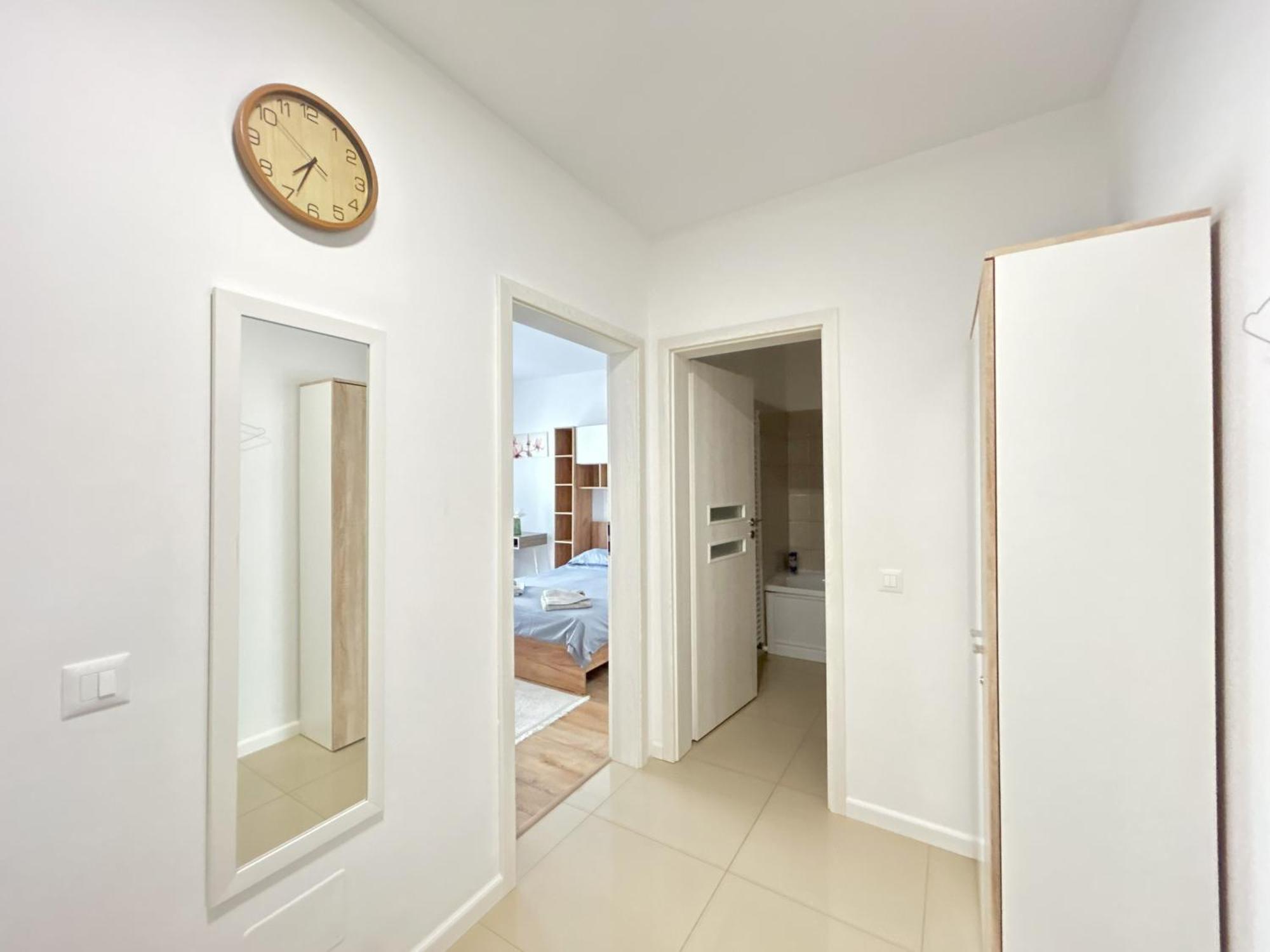 Appartamento Urban Retreat With Balcony At Exigent Plaza - 06 Bucarest Esterno foto